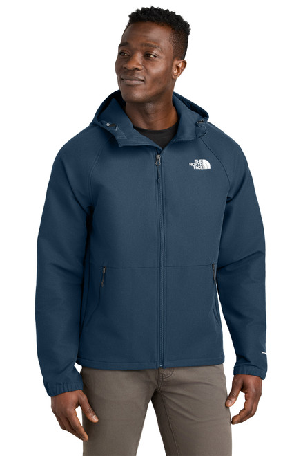 The North Face® Barr Lake Hooded Soft Shell Jacket NF0A8BUF Shady Blue Dark Heather The North Face® Barr Lake Hooded Soft Shell Jacket NF0A8BUF Shady Blue Dark Heather