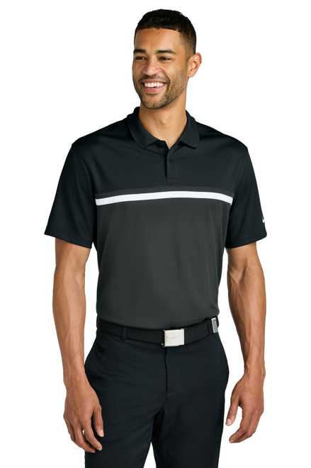 Nike Dri-FIT Victory Colorblock Polo NKFQ3968 Black/ Anthracite/ White Nike Dri-FIT Victory Colorblock Polo NKFQ3968 Black/ Anthracite/ White
