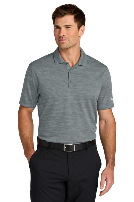 Nike Dri-FIT Striated Polo NKFQ4792 Cool Grey Nike Dri-FIT Striated Polo NKFQ4792 Cool Grey