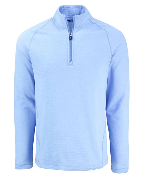Cutter & Buck Peshastin Fleece Recycled Mens Half Zip Pullover MCK01325 Atlas Heather Cutter & Buck Peshastin Fleece Recycled Mens Half Zip Pullover MCK01325 Atlas Heather