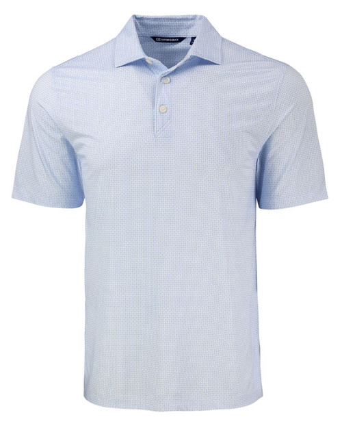 Cutter & Buck Pike Eco Diamond Dot Print Recycled Mens Polo MCK01343 Cutter & Buck Pike Eco Diamond Dot Print Recycled Mens Polo MCK01343