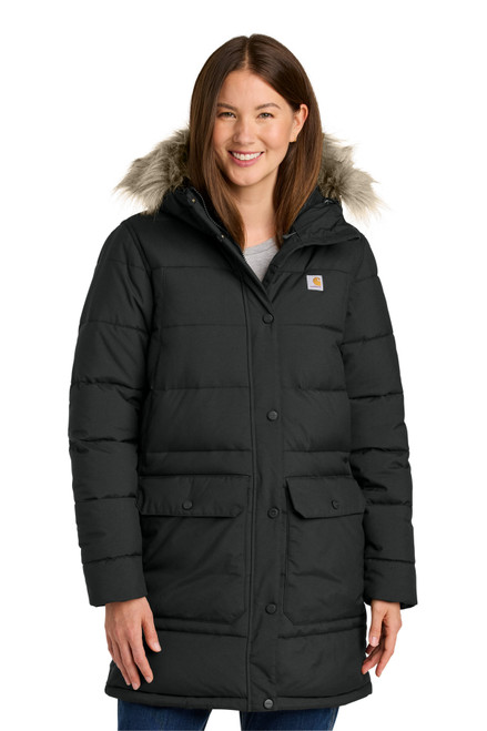 Carhartt® Women's Montana Insulated Hooded Coat CT105456 Black