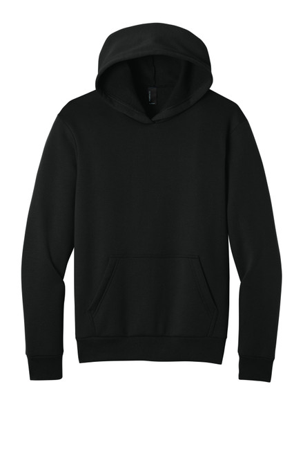 Port & Co™ Easy Fleece Pullover Hooded Sweatshirt PC68H Jet Black
