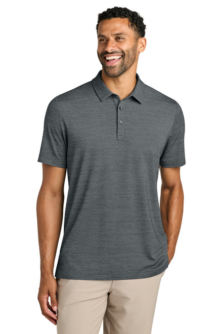TravisMathew Crestview Polo TMA46371 Grey Heather