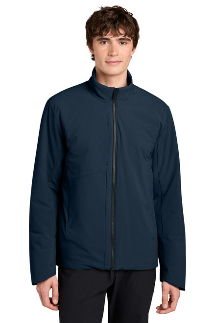 MiiR® Sashiko Full-Zip Stretch Puffy MRA440 Indigo Navy
