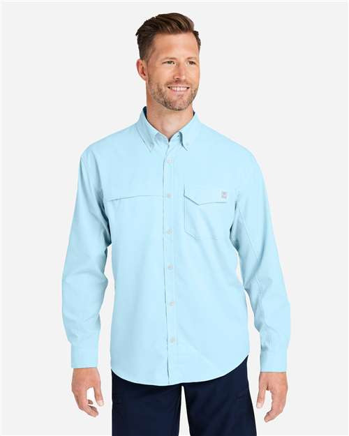 Men's Tide Point Pocket Fishing Shirt Crystal Blue