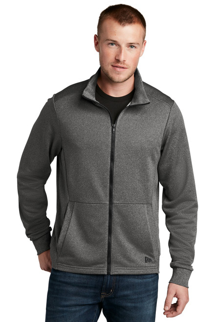 New Era ® Performance Terry Full-Zip NEA530 Graphite Heather New Era ® Performance Terry Full-Zip NEA530 Graphite Heather