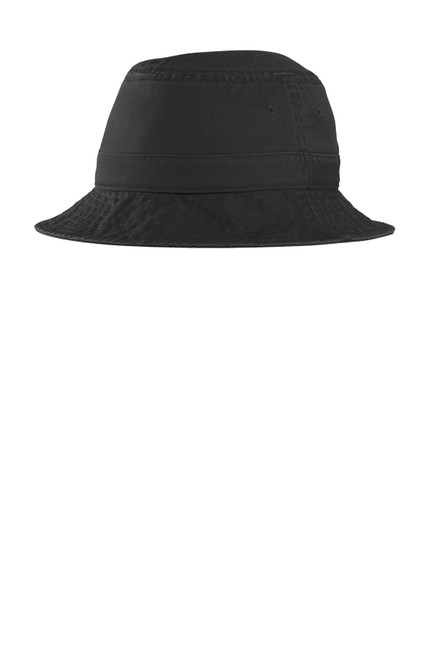 Port Authority® Bucket Hat. PWSH2 Black