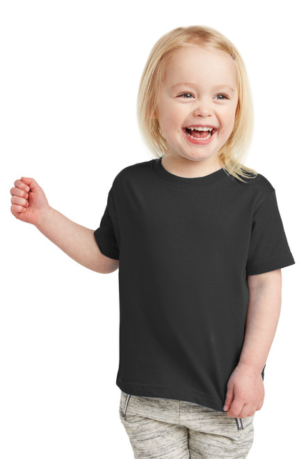 Rabbit Skins™ Toddler Fine Jersey Tee. RS3321 Black Rabbit Skins™ Toddler Fine Jersey Tee. RS3321 Black