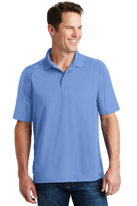 Sport-Tek® Dri-Mesh® Pro Polo. T474 Carolina Blue