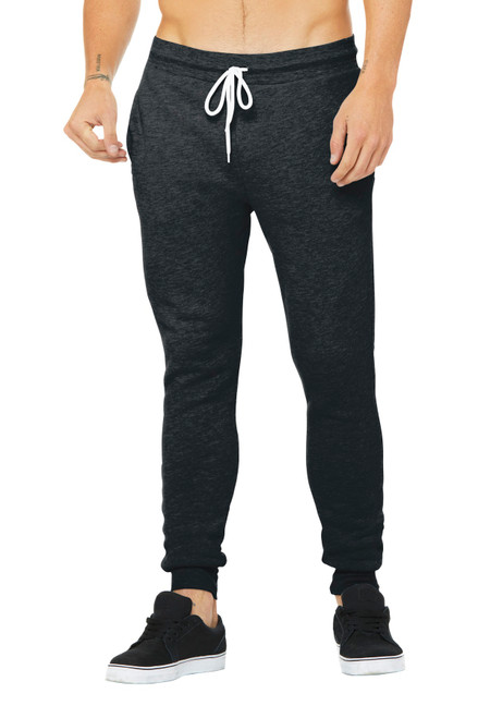BELLA+CANVAS ® Unisex Jogger Sweatpants. BC3727 Dark  Grey Heather