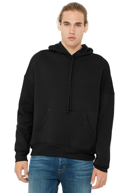 BELLA+CANVAS ® Unisex Sponge Fleece Pullover DTM Hoodie. BC3729 Black BELLA+CANVAS ® Unisex Sponge Fleece Pullover DTM Hoodie. BC3729 Black