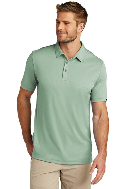 TravisMathew Coto Performance Polo. TM1MU410 Beryl Green Heather TravisMathew Coto Performance Polo. TM1MU410 Beryl Green Heather