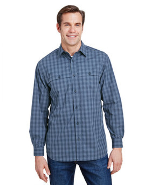 Dri Duck Yarn-Dyed Poplin Paseo Plaid Shirt 4465