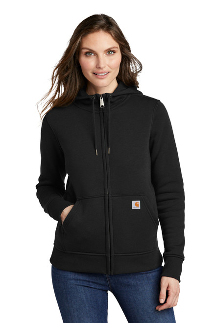 Carhartt® Women's Clarksburg Full-Zip Hoodie CT102788 Black Carhartt® Women's Clarksburg Full-Zip Hoodie CT102788 Black