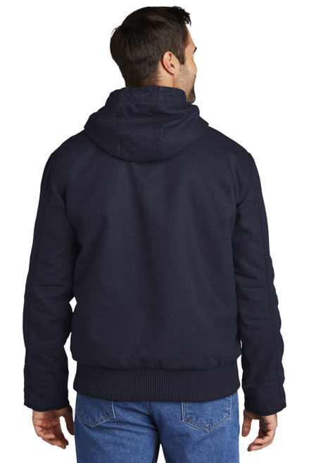 Carhartt® Washed Duck Active Jac. CT104050 Navy  Back
