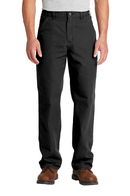 Carhartt ® Washed-Duck Work Dungaree. CTB11 Black Carhartt ® Washed-Duck Work Dungaree. CTB11 Black