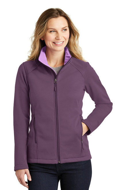 The North Face ® Ladies Ridgeline Soft Shell Jacket. NF0A3LGY TNF Blackberry Wine The North Face ® Ladies Ridgeline Soft Shell Jacket. NF0A3LGY TNF Blackberry Wine