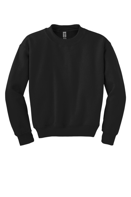 Gildan® - Youth Heavy Blend™ Crewneck Sweatshirt.  18000B Black Gildan® - Youth Heavy Blend™ Crewneck Sweatshirt.  18000B Black