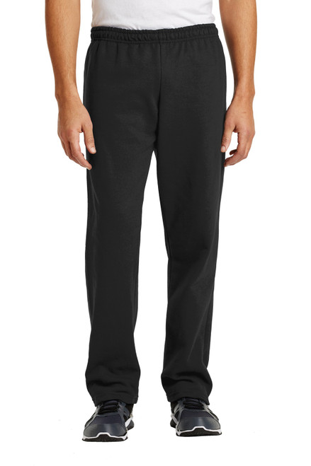 Gildan® Heavy Blend™ Open Bottom Sweatpant. 18400 Black Gildan® Heavy Blend™ Open Bottom Sweatpant. 18400 Black