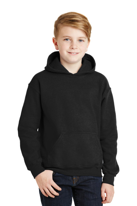 Gildan® - Youth Heavy Blend™ Hooded Sweatshirt. 18500B Black XS Gildan® - Youth Heavy Blend™ Hooded Sweatshirt. 18500B Black XS