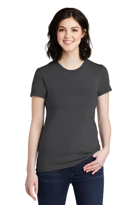 American Apparel ® Women's Fine Jersey T-Shirt. 2102W Asphalt American Apparel ® Women's Fine Jersey T-Shirt. 2102W Asphalt