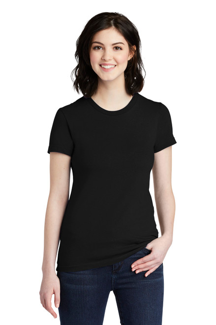 American Apparel ® Women's Fine Jersey T-Shirt. 2102W Black