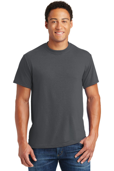 JERZEES® Dri-Power® Sport 100% Polyester T-Shirt. 21M Charcoal Grey