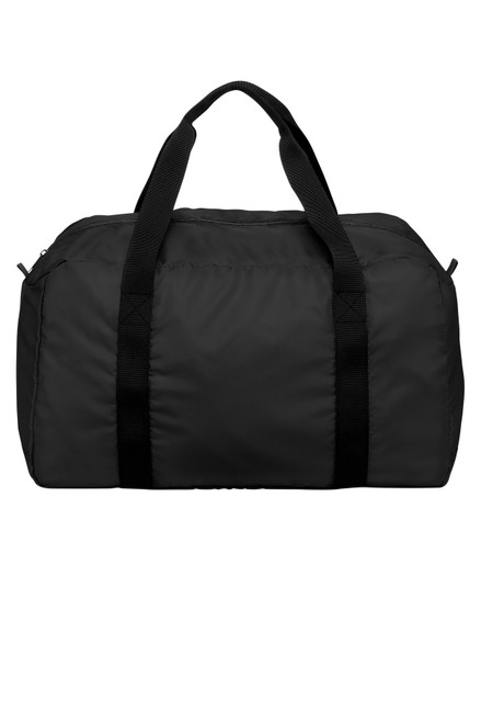 Port Authority® Mini Ripstop Travel Duffel BG820 Deep Black Port Authority® Mini Ripstop Travel Duffel BG820 Deep Black