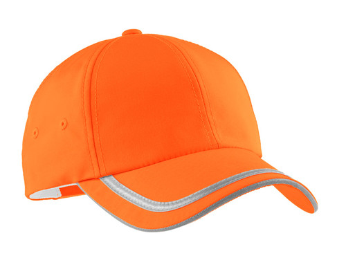 Port Authority® Enhanced Visibility Cap.  C836 Safety  Orange