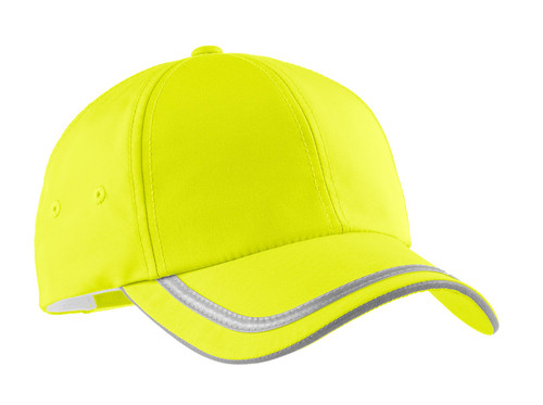 Port Authority® Enhanced Visibility Cap.  C836 Safety  Yellow