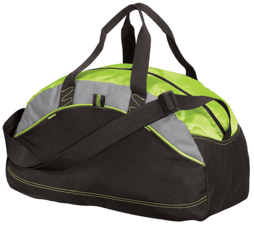 Port Authority® - Medium Contrast Duffel. BG1070 Lime