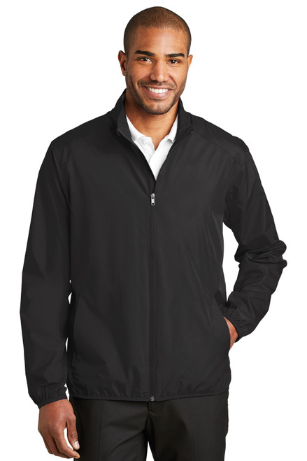 Port Authority® Zephyr Full-Zip Jacket. J344 Black Port Authority® Zephyr Full-Zip Jacket. J344 Black