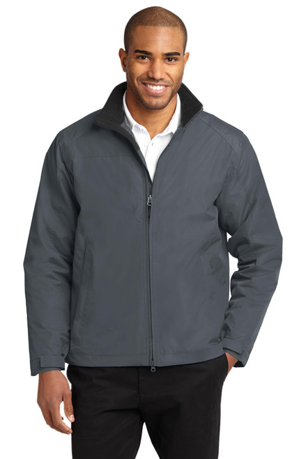 Port Authority® Challenger™ II Jacket. J354 Steel Grey/ True Black Port Authority® Challenger™ II Jacket. J354 Steel Grey/ True Black