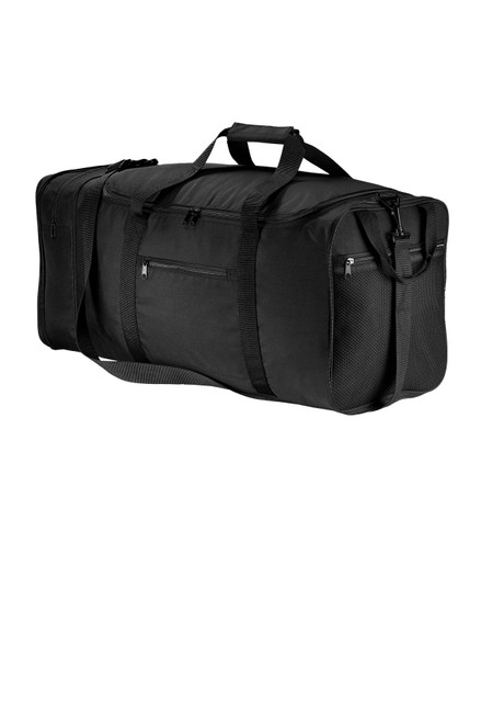 Port Authority® Packable Travel Duffel. BG114 Black