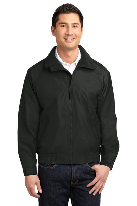 Port Authority® Competitor™ Jacket. JP54 True Black/ True Black