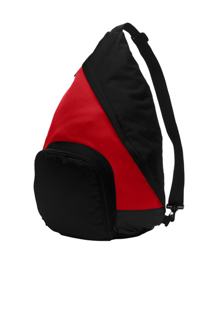 Port Authority® Active Sling Pack. BG206 True Red/ Black Port Authority® Active Sling Pack. BG206 True Red/ Black