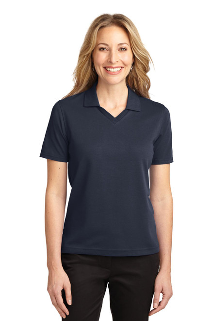 Port Authority® Ladies Rapid Dry™ Polo.  L455 Classic Navy Port Authority® Ladies Rapid Dry™ Polo.  L455 Classic Navy