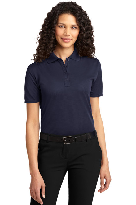 Port Authority® Ladies Dry Zone® Ottoman Polo.  L525 Navy