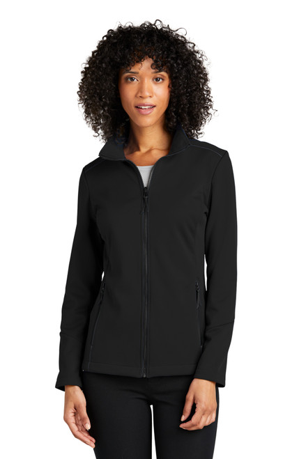 Port Authority® Ladies Collective Tech Soft Shell Jacket L921 Deep Black Port Authority® Ladies Collective Tech Soft Shell Jacket L921 Deep Black
