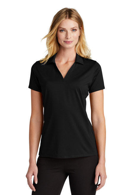 Port Authority® Ladies Performance Staff Polo LK398 Black Port Authority® Ladies Performance Staff Polo LK398 Black