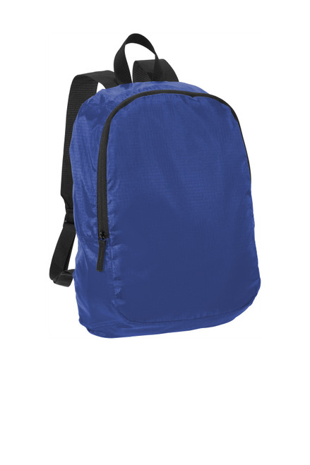 Port Authority ® Crush Ripstop Backpack BG213 True Royal Port Authority ® Crush Ripstop Backpack BG213 True Royal