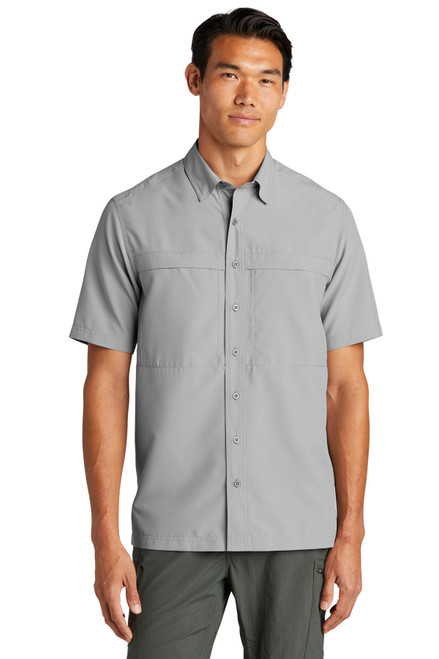 Port Authority® Short Sleeve UV Daybreak Shirt W961 Gusty Grey