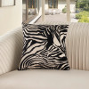 Zebra Print 18"x18" Throw Pillow