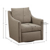 Swivel Lounge Armchair