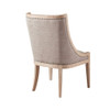 Farmhouse Upholstered Wood Dining Chair