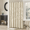 Laurel Tufted Semi-Sheer Shower Curtain