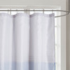 Ramsey Printed and Embroidered Shower Curtain