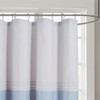 Ramsey Printed and Embroidered Shower Curtain