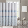 Ramsey Printed and Embroidered Shower Curtain